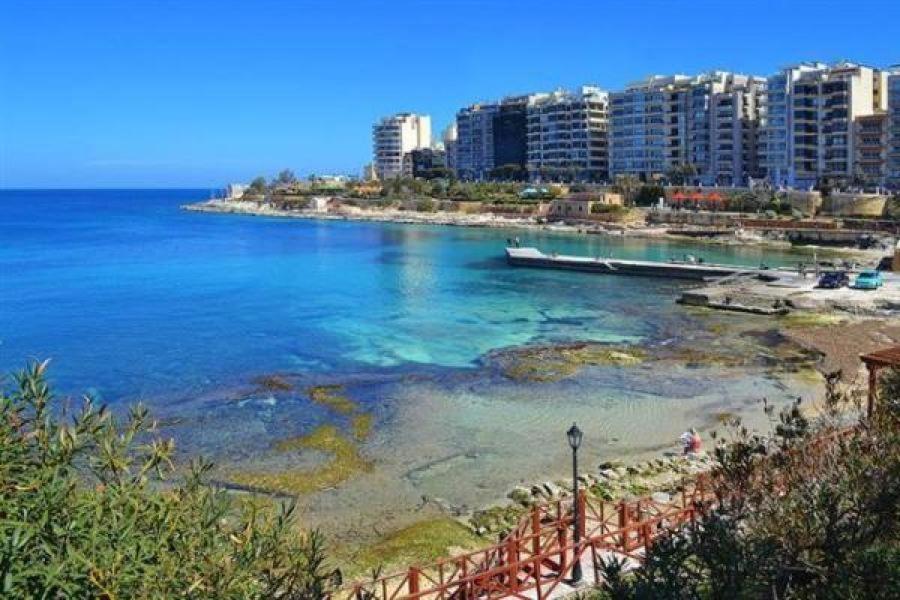 Art Deco Luxury Apartment, Central Location Sliema Exterior foto